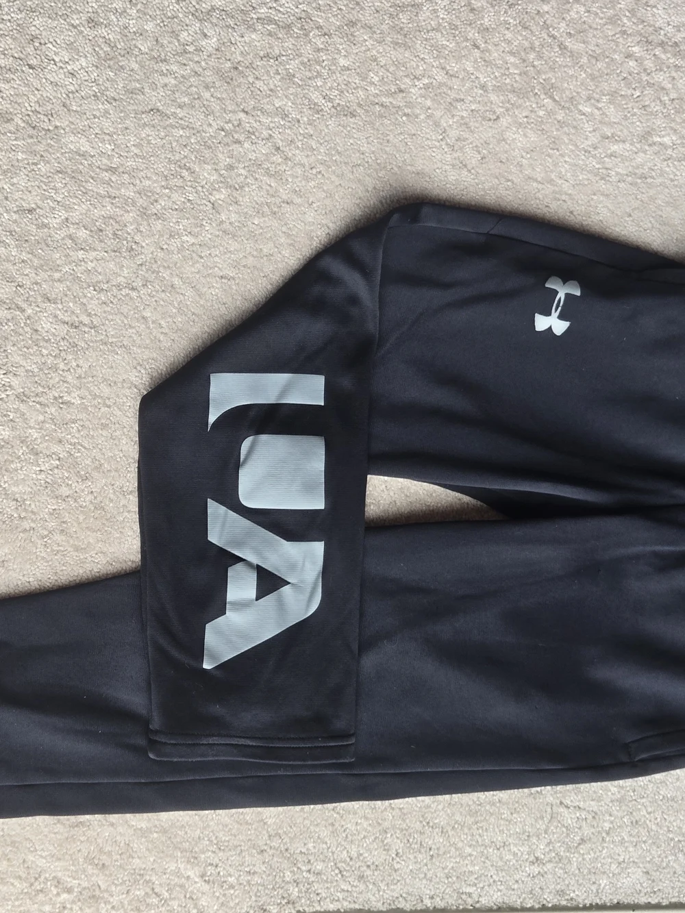 Under Armour Kids' Black Athletic Sweatpants